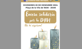 Encesa solidària d'espelmes, aquest divendres, per recaptar fons per a l'escola Immaculada de Paiporta, afectada per la DANA