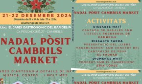 El Jardi Gastronòmic del Bar del Pòsit acollirà, aquest cap de setmana, el primer Nadal Pòsit Cambrils Market