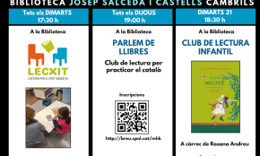 La Biblioteca Josep Salceda i Castells comença l'any amb un variat programa d'actes per a petits i grans