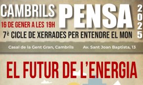 El Banc del Temps i l'ACTE encetaran el 7è cicle «Cambrils Pensa» amb una xerrada a càrrec del científic Antonio Turiel