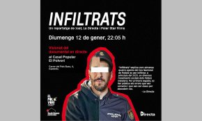 El Polvorí se suma al visionat en directe del documental «Infiltrats», de TV3