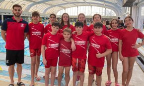 L'equip aleví del Cambrils Club Natació reprèn les competicions amb la disputa de la quarta jornada de la lliga