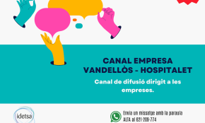 L'empresa municipal IDETSA obre un canal de difusió per a les empreses a través de la plataforma Whatsapp