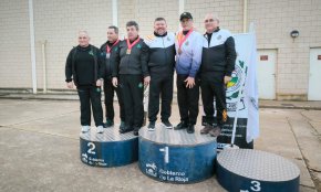 Joan Pallarès del Club de Tir Olímpic Cambrils s'endú el campionat per equips de veterans amb Catalunya a la Copa Federació de pistola d'aire