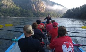 Rem Cambrils pren part a la baixada de l'Ebre - Transebre 2018