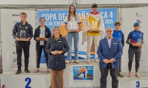 Miguel Garcia finalitza tercer masculí i segon sub18 masculí a la Copa d'España d'Ilca 4 i Cristina Guillén, tercera femenina sub16