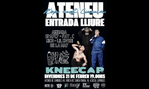 L'Ateneu Juvenil fusionarà cinema i música urbana en l'acte «Kneecap: la música com a element de defensa»