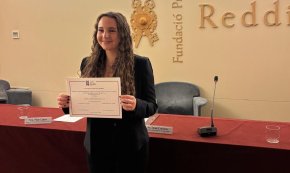L’exalumna de l'institut Ramon Berenguer IV, Abril Campreciós, guardonada per la Fundació Reddis