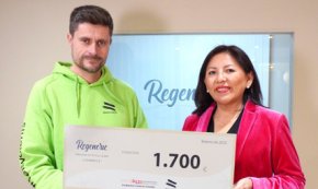 La Clínica Regeneric dona 2.600 euros per lluitar contra el càncer infantil