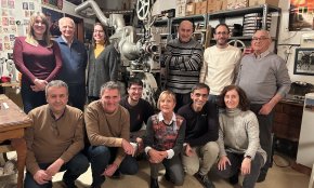Sessió de cinema «especial Revista Cambrils» a la sala de projeccions de Lluís Domingo