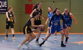 El Cofran CB Cambrils femení guanya amb claredat a la pista del CB Salou 