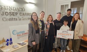«Deixa't prendre el pèl 2024» lliura més de 17.000 euros a un projecte contra la leucèmia