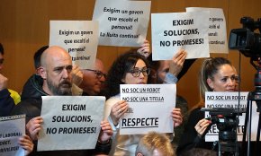 La UGT manté la pressió s'obre l'Ajuntament pel no compliment de la RLT