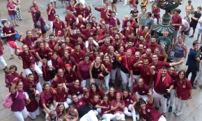 Els Xiquets de Cambrils reprenen els assajos amb l'objectiu de tornar a aixecar castells de 7