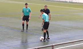 L'aiguat d'ahir a la tarda obliga a suspendre el partit entre el Reus B Cambrils i el San Cristóbal