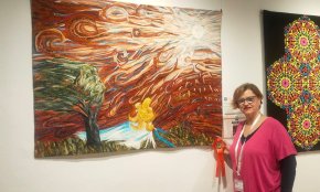 Triplet de premis per a l'escola de Montse Forcadell al Festival Internacional de Patchwork de Sitges 2025