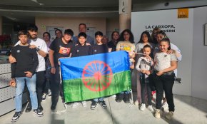 L'alumnat del Servei d'Atenció al Poble Gitano visita l'Ajuntament