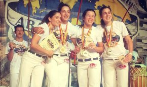 La cambrilenca Marina Campos, hexacampiona d'Espanya de Capoeira