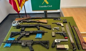 Desarticulat un grup criminal dedicat al tràfic d'armes que actuava a les demarcacions de Tarragona, Lleida i Barcelona
