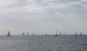 L'embarcació Arosa XI del CN l'Hospitalet-Vandellòs, guanyadora de la regata Los Roques