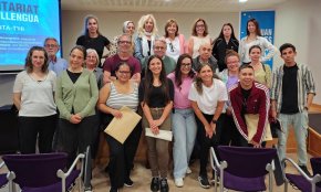 Es presenten les catorze noves parelles lingüístiques del programa Voluntariat per la llengua