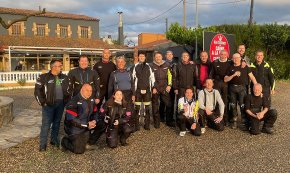 Una vintena de motards participen a la primera sortida MG Motosport Cambrils
