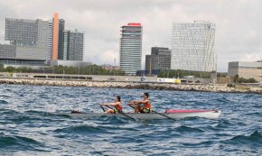 El Club Rem Cambrils debuta amb bons resultats en la temporada de ‘Costal Rowing’