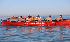 Rem Cambrils tanca la temporada amb una medalla de bronze al campionat d’Espanya de llaüt mediterrani