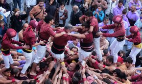 Els Xiquets de Cambrils descarreguen el quart 3 de 7 de la temporada a la diada dels Xiquets de Reus