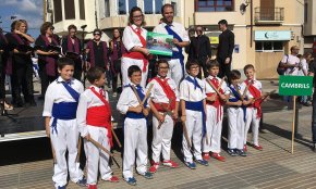 Representació cambrilenca a la primera Festa Major Comarcal Som Baix Camp