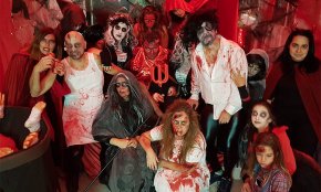El centre cívic del Molí de la Torre esdevé l'infern en la festa de Halloween del barri