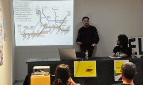 El grup de suport a la CUP parla del model ferroviari