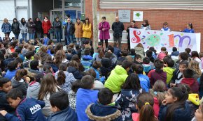 L'escola Joan Ardèvol rep el distintiu d'Escola Verda