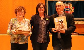 L'Ajuntament homenatja dos treballadors municipals que s'han jubilat aquest 2018