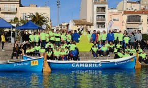 Vent d’Estrop Vogadors de Cambrils amb La Marató de TV3