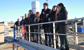 S'executen les obres d'ampliació a la depuradora per tal d'eliminar els episodis de males olors