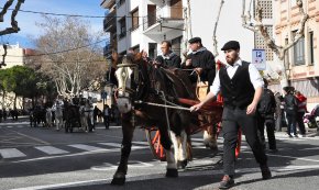 Arriba el cap de setmana de la festa de Sant Antoni amb canvi de recorregut dels Tres Tombs