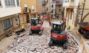 Noves obres de millora al nucli antic de Vandellòs
