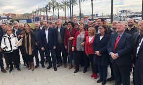 L'alcaldable del PSC, Ana López, participa a l'acte dels candidats socialistes del Camp de Tarragona