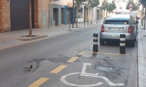 Yolanda Quílez, regidora de Protecció Ciutadana i Mobilitat: «Complim amb la llei d'accessibilitat en matèria d'aparcament»