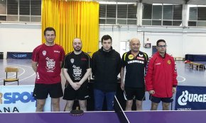 El cambrilenc Josep Pajuelo, nou campió provincial de veterans de tennis taula