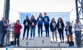 Alicia Fras i Maria González del CN Cambrils es fan amb la plata en categoria femenina a la MedSailing Eurocup de 29er 