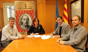 Comaigua i l'Ajuntament signen un conveni de col·laboració dins l'Any Cardenal Vidal i Barraquer