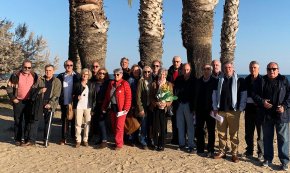 El grup «Badia's Friends», format per exalumnes de l'escola Badia-Solé de Manresa, es retroba a Cambrils