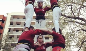 Els Xiquets de Cambrils descarreguen un 3 de 6 totalment femení en l'estrena de la temporada a Valls