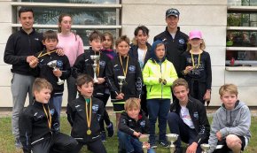 Excel·lent paper dels regatistes d'Optimist del Club Nàutic Cambrils al IV Trofeu RCNT 1878 de Tarragona