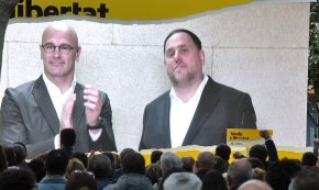 Oriol Junqueras: «Els vostres vots ens han d'ajudar a ser lliures»