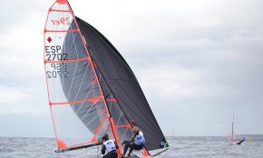 Les regatistes del CN Cambrils, Alicia Fras i Maria González, campiones d'Espanya femenines de 29er