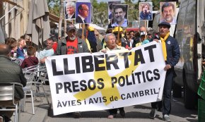 Nova concentració dels Avis i Àvies per la llibertat dels presos polítics