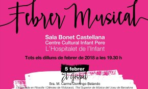 L’Hospitalet de l’Infant acollirà un nou cicle de conferències sobre la música aquest mes de febrer
